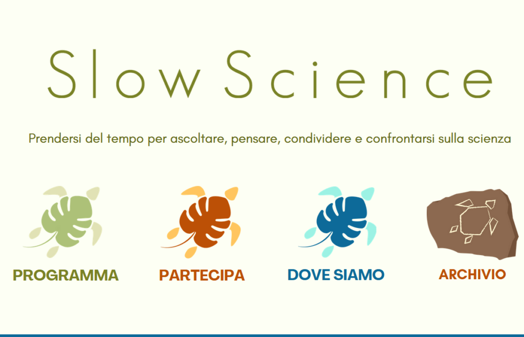 Slow Science Slow Science. Tre eventi a Bologna con Ismar - www.ismar.cnr.it
